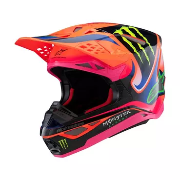 Alpinestars Supertech M10 2206 Deegan Monster Мотошлем Оранжевый