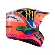 Alpinestars Supertech M10 2206 Deegan Monster Мотошлем Оранжевый