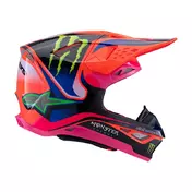 Alpinestars Supertech M10 2206 Deegan Monster Мотошлем Оранжевый