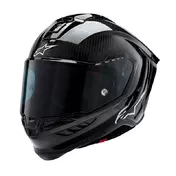 Alpinestars Supertech R10 Solid Мотошлем Black Gloss Черный