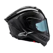 Alpinestars Supertech R10 Solid Мотошлем Black Gloss Черный