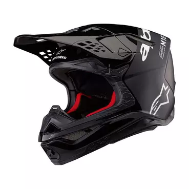 Alpinestars Supertech M10 2206 Flood Мотошлем Black Черный