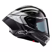 Alpinestars Supertech R10 Element Мотошлем Silver Gloss Серый