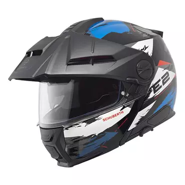 Schuberth E2 Trail Modular Мотошлем Blue Matt Синий