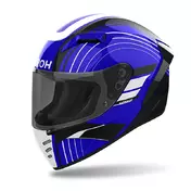 Airoh Connor Achieve Мотошлем Blue Gloss Синий