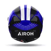 Airoh Connor Achieve Мотошлем Blue Gloss Синий