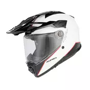 Acerbis Attack Мотошлем White Black Белый