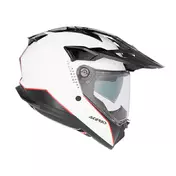Acerbis Attack Мотошлем White Black Белый