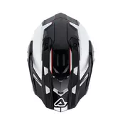Acerbis Attack Мотошлем White Black Белый