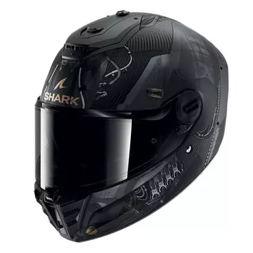 Shark Spartan Rs Carbon Xbot Mat Мотошлем Cupper Черный