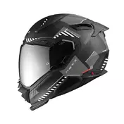 Nexx X.wst3 Fluence Мотошлем Black Silver Matt Серый