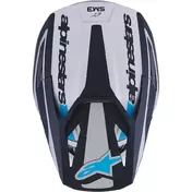 Alpinestars SM3 Heat Youth Motocross Enduro Мотошлем Ece06 Silver Blue Black Matte