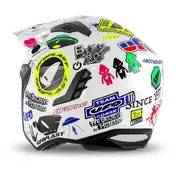 Ufo SHERATAN JET White Motorcycle Мотошлем
