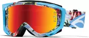 Moto Cross Enduro маска Smith Fuel V2 Sweat-X M Blue Burnout