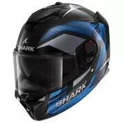 SHARK Spartan GT Pro Ritmo Carbon integralhelm Carbon / Blue / Chrome