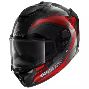 SHARK Spartan GT Pro Ritmo Carbon integralhelm Carbon / Red / Chrome