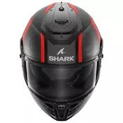 SHARK Spartan RS Carbon Shawn integralhelm Matt Carbon / Anthracite / Red