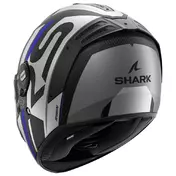 SHARK Spartan RS Carbon Shawn integralhelm Matt Carbon / Blue / Silver