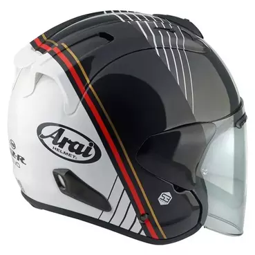 ARAI SZ-R VAS Evo jethelm Черно-белый