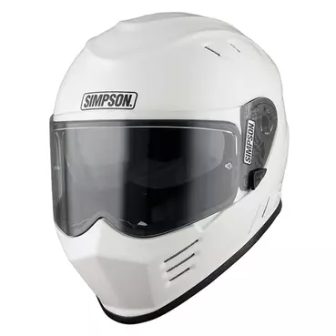 SIMPSON Venom ECE22.06 integralhelm Белый