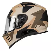 SIMPSON Venom ECE22.06 integralhelm Panzer Tan / Brownn