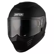 SIMPSON Venom ECE22.06 integralhelm Черный