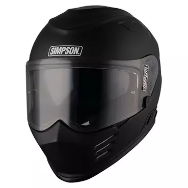 SIMPSON Venom ECE22.06 integralhelm Черный