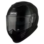 SIMPSON Venom ECE22.06 integralhelm Black Metal
