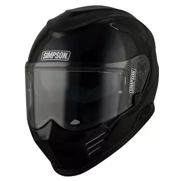 SIMPSON Venom ECE22.06 integralhelm Black Metal
