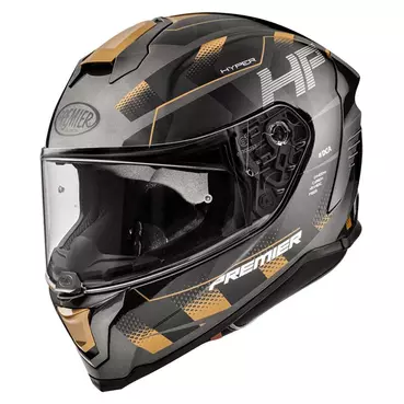 Premier Hyper 22.06 Мотошлем Hp 19 Gold Золотистый