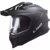 Ls2 Mx701 Explorer Solid Мотошлем Black Matt Черный