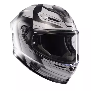 Agv K6 S E2206 Ultrasonic Мотошлем Black Matt Grey Серый