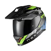 Nexx Y.travl Primal Мотошлем Neon Black Matt Желтый
