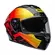 Bell Race Star Flex Dlx Offset Black Red Gloss Красный