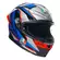 AGV K6 S Slashcut E2206 MPLK integralhelm Black / Blue / Red