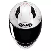 Hjc C10 Epik Мотошлем White Pink Белый
