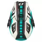 O Neal Ex-srs Quin Мотошлем Grey Teal Коричневый
