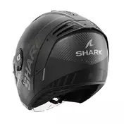 Shark Rs Jet Carbon Speed-tech Мотошлем Anthracite Черный
