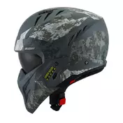 Suomy Armor Urban Squad Мотошлем Camo Grey Matt Серый