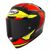 Suomy Sr-gp Evo Airspeed Мотошлем Red Yellow Красный