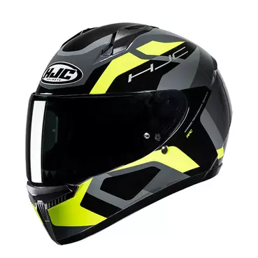 Hjc C10 Tins Мотошлем Yellow Black Желтый