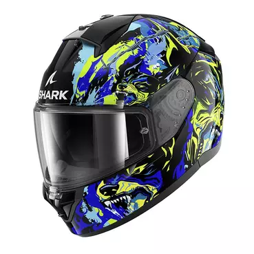 Shark Ridill 2 Racing Beast Мотошлем Blue Синий