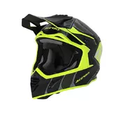 Acerbis X-track 2206 Мотошлем Black Yellow Fluo Желтый