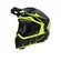Acerbis X-track 2206 Мотошлем Black Yellow Fluo Желтый