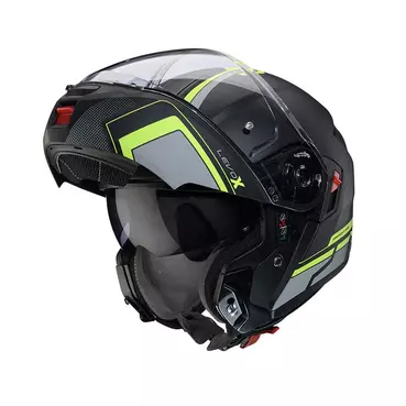 Caberg Levo X Elite Modular Мотошлем Yellow Fluo Matt