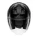 Shark Skwal Jet Reptaia Мотошлем Black Черный