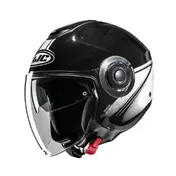 Hjc I40n Vision Мотошлем Black White Черный