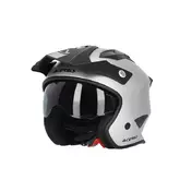 Acerbis Jet Aria 2206 Metallic Мотошлем Silver Серый