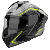 AIROH Matryx Wide integralhelm Black / Yellow Gloss