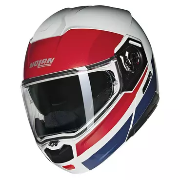 Nolan N90.3 06 Roboto Мотошлем Blue Red Синий